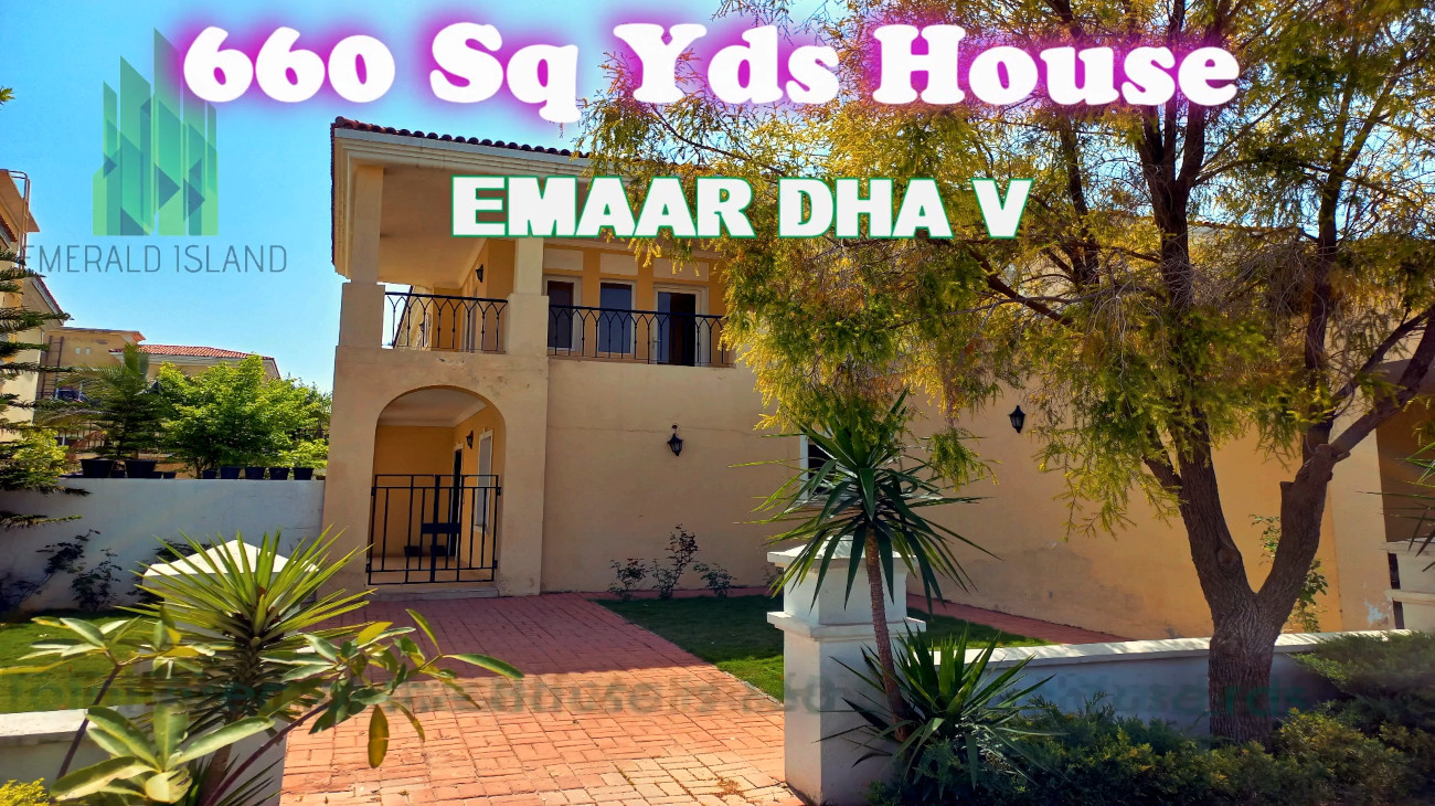 660 Square Yards House Emaar DHA Islamabad